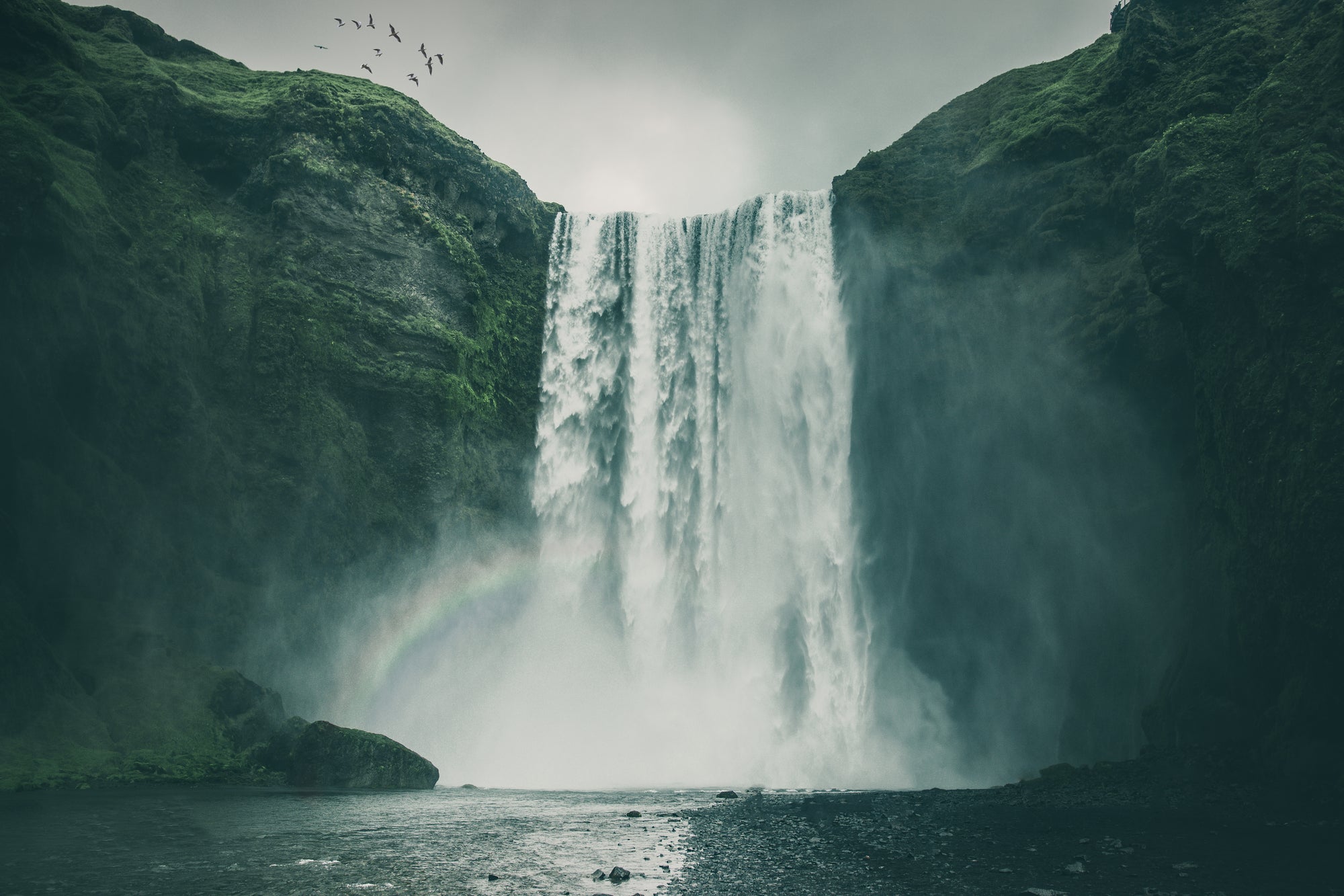 “Skógafoss” Echoes of Color Series