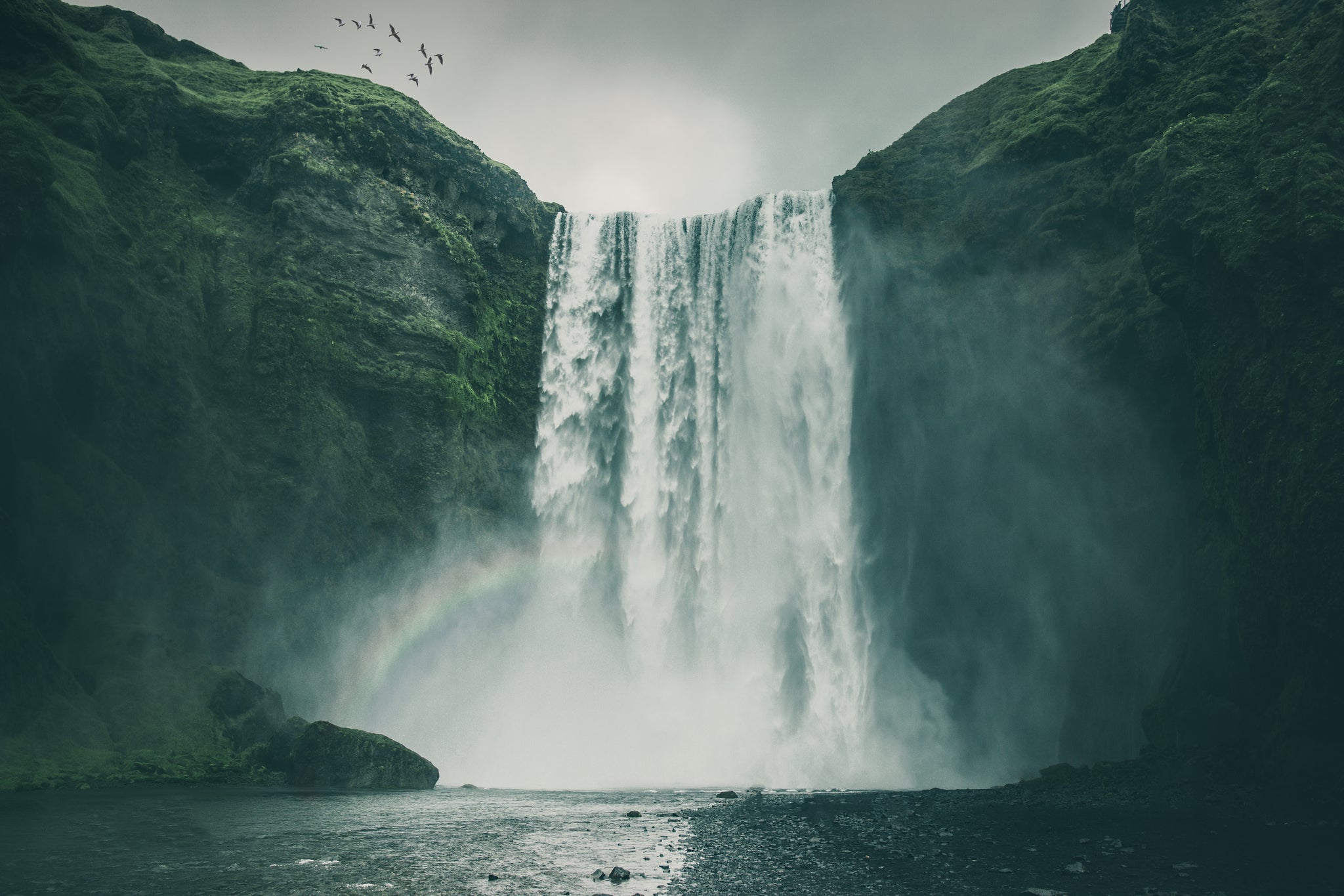 “Skógafoss” Echoes of Color Series