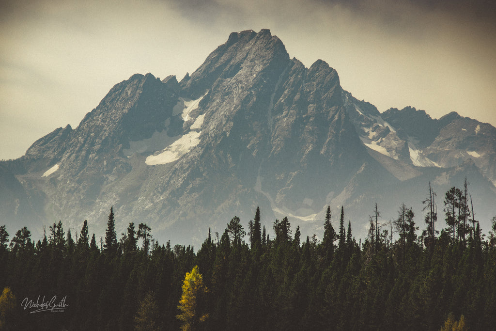 Mount Moran in Grand Teton